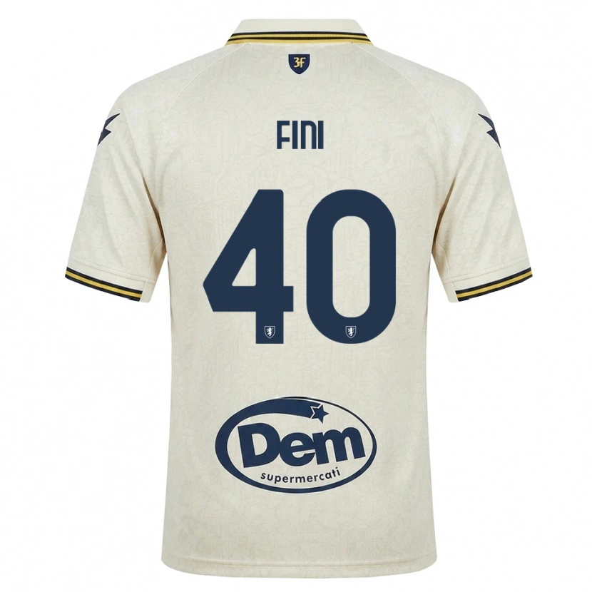Danxen Dětské Seydou Fini #40 Oldlace Žlutá Černá Daleko Hráčské Dresy 2026/27 Dres