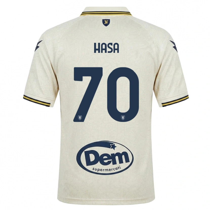 Danxen Dětské Luis Hasa #70 Oldlace Žlutá Černá Daleko Hráčské Dresy 2026/27 Dres