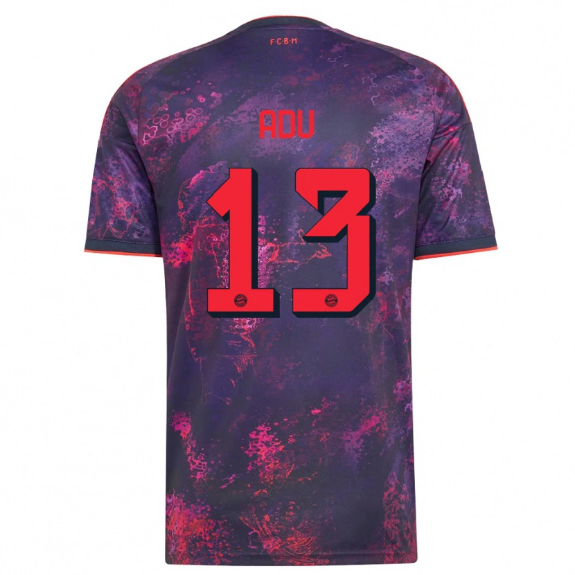 Danxen Dětské Gibson Adu #13 Fialová Červená Třetí Hráčské Dresy 2026/27 Dres