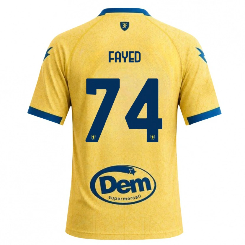 Danxen Dětské Omar Fayed #74 Chrpově Černá Modrá Domů Hráčské Dresy 2026/27 Dres