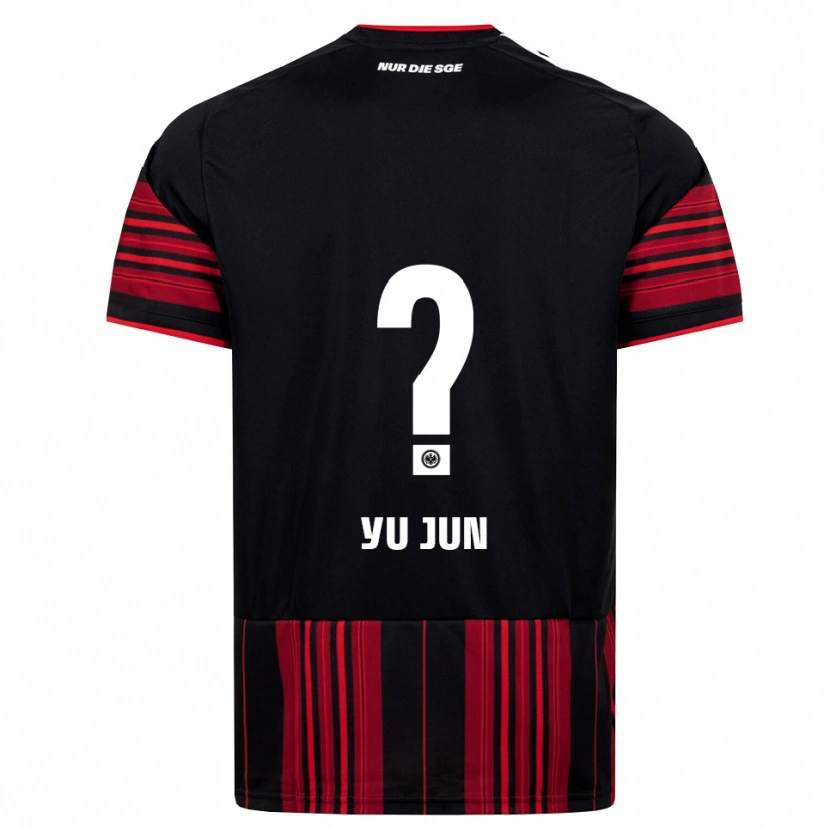Danxen Pánské Yu-Jun Seo #0 Černá Červená Bílá Domů Hráčské Dresy 2026/27 Dres