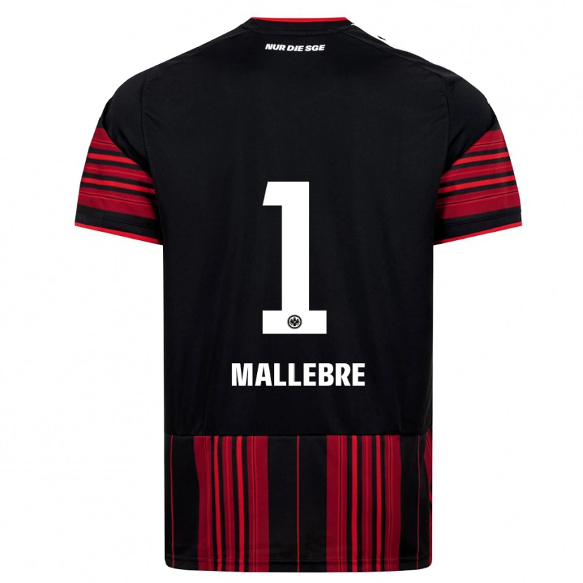 Danxen Pánské Aaron Mallebre #1 Černá Červená Bílá Domů Hráčské Dresy 2026/27 Dres