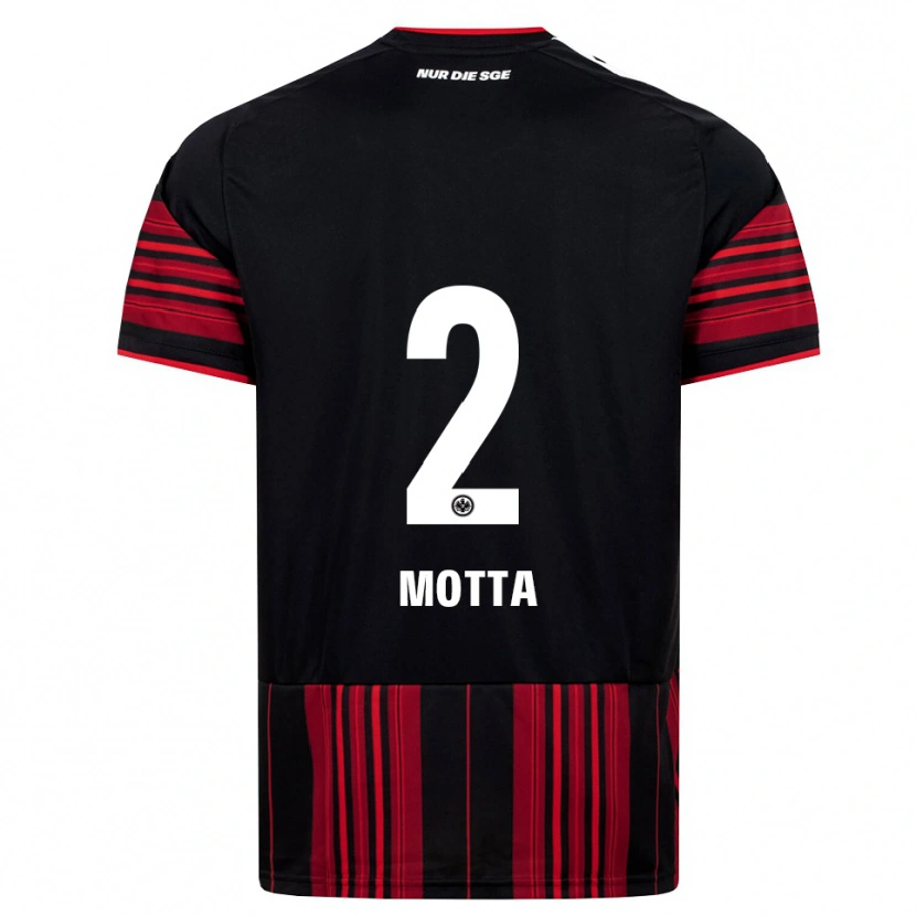 Danxen Pánské Noel Motta #2 Černá Červená Bílá Domů Hráčské Dresy 2026/27 Dres