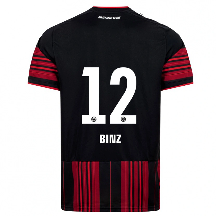 Danxen Pánské Sam Binz #12 Černá Červená Bílá Domů Hráčské Dresy 2026/27 Dres