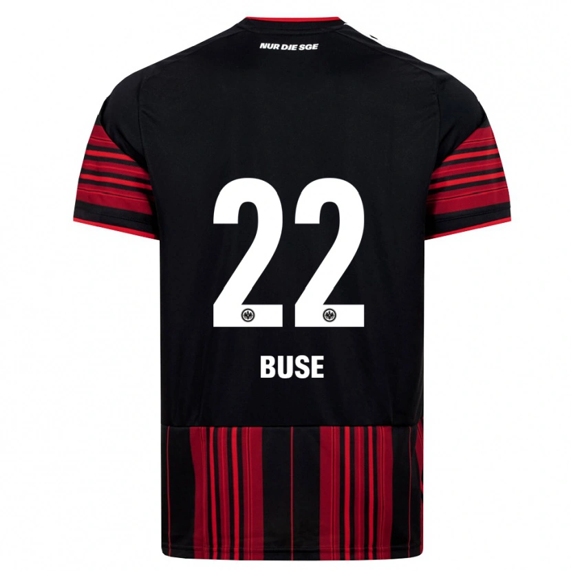 Danxen Pánské Gabriel Buse #22 Černá Červená Bílá Domů Hráčské Dresy 2026/27 Dres