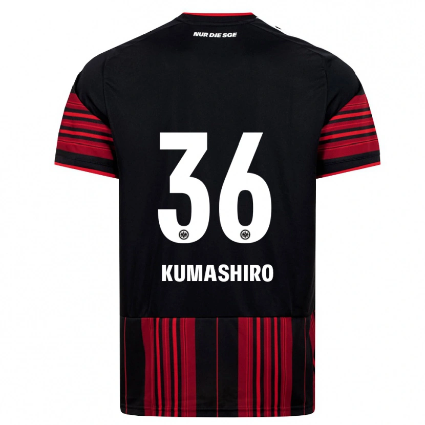 Danxen Pánské Keito Kumashiro #36 Černá Červená Bílá Domů Hráčské Dresy 2026/27 Dres