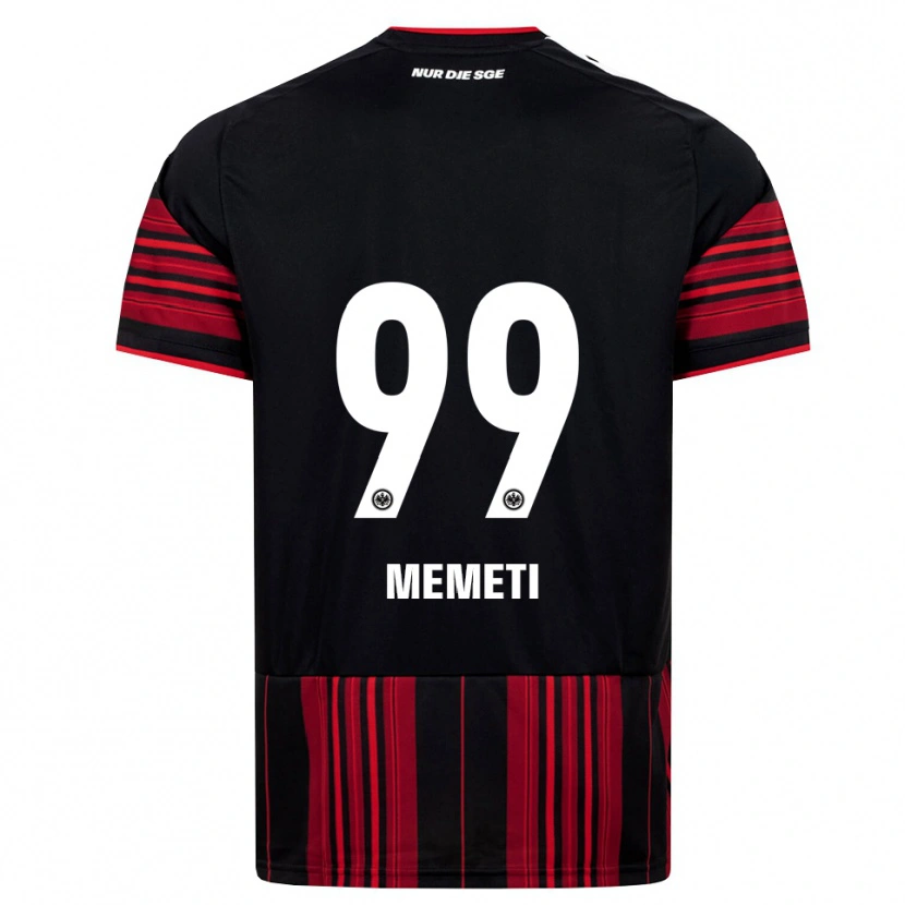 Danxen Pánské Ereleta Memeti #99 Černá Červená Bílá Domů Hráčské Dresy 2026/27 Dres