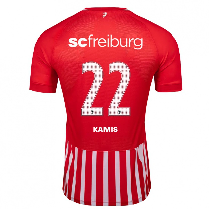 Danxen Pánské Marcel Kamis #22 Červená Bílá Černá Domů Hráčské Dresy 2026/27 Dres