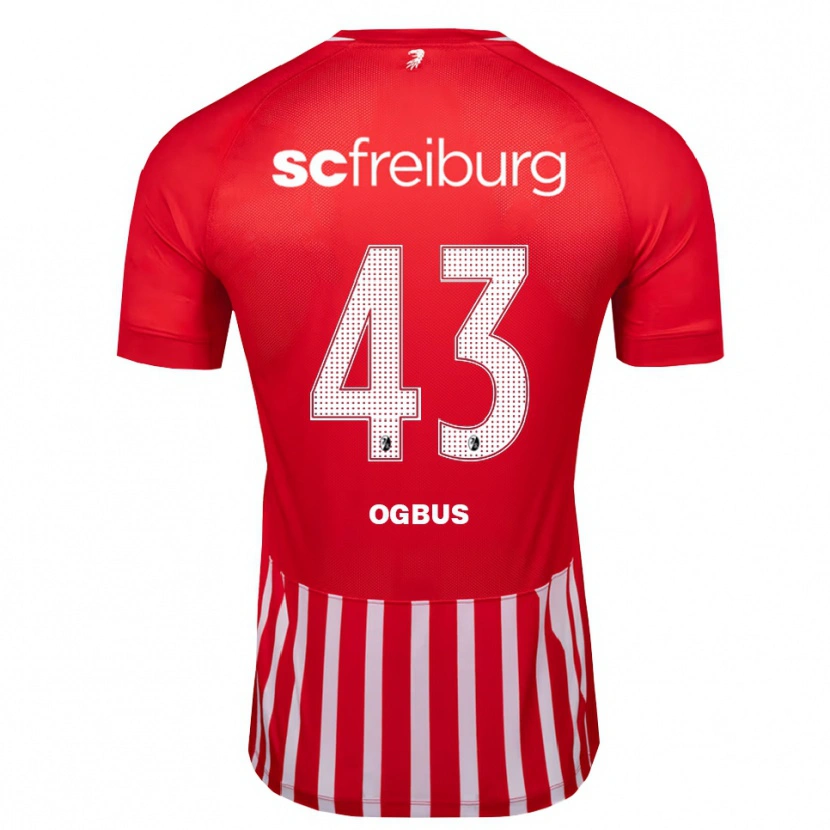 Danxen Pánské Bruno Ogbus #43 Červená Bílá Černá Domů Hráčské Dresy 2026/27 Dres