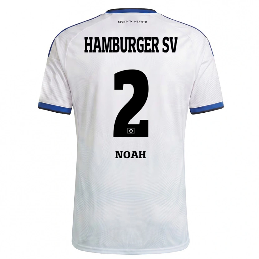 Danxen Pánské Noah Maxwell Gruber Kudjawu #2 Bílá Černá Modrá Domů Hráčské Dresy 2026/27 Dres