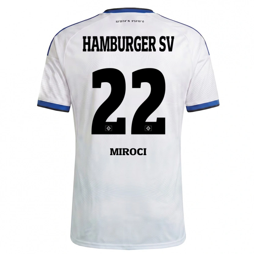 Danxen Pánské Dionart Miroci #22 Bílá Černá Modrá Domů Hráčské Dresy 2026/27 Dres