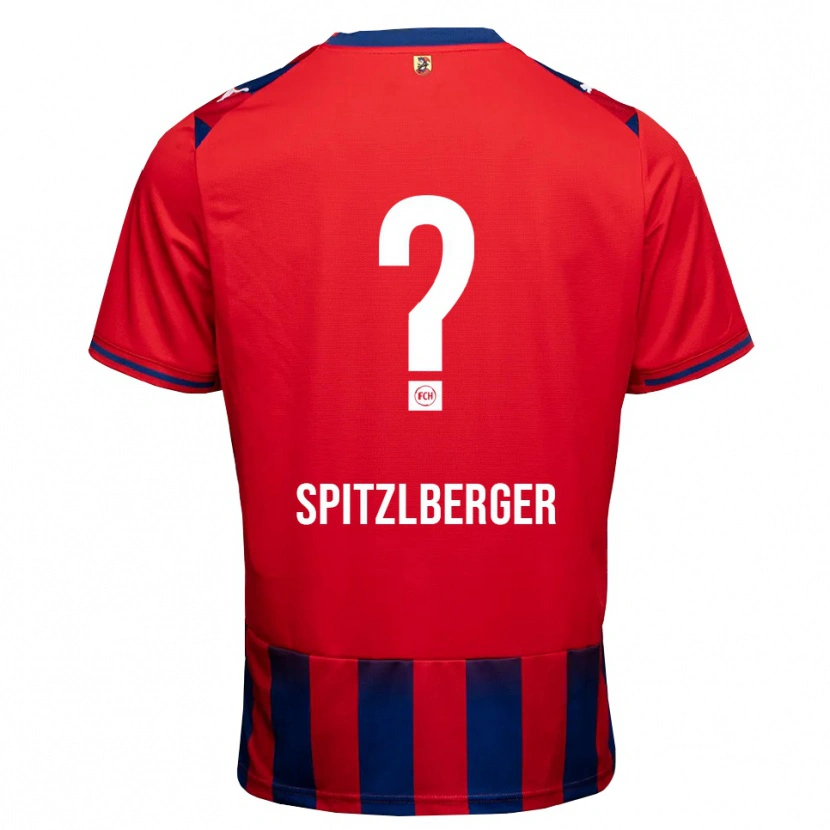 Danxen Pánské Tyler Spitzlberger #0 Královská Modř Bílá Červená Domů Hráčské Dresy 2026/27 Dres