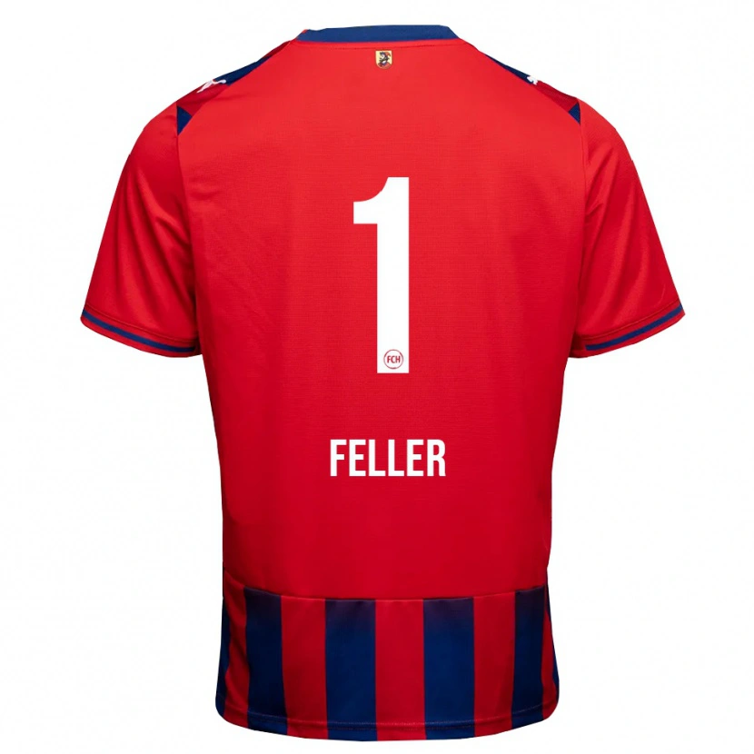 Danxen Pánské Frank Feller #1 Královská Modř Bílá Červená Domů Hráčské Dresy 2026/27 Dres