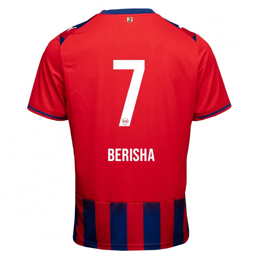 Danxen Pánské Imran Berisha #7 Královská Modř Bílá Červená Domů Hráčské Dresy 2026/27 Dres