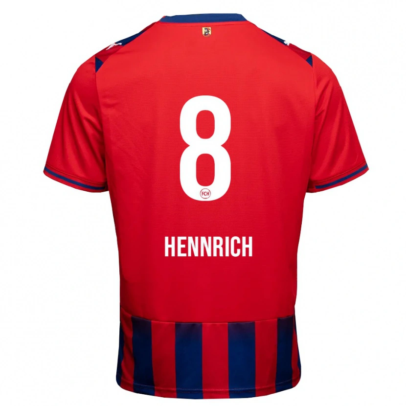 Danxen Pánské Paul Hennrich #8 Královská Modř Bílá Červená Domů Hráčské Dresy 2026/27 Dres