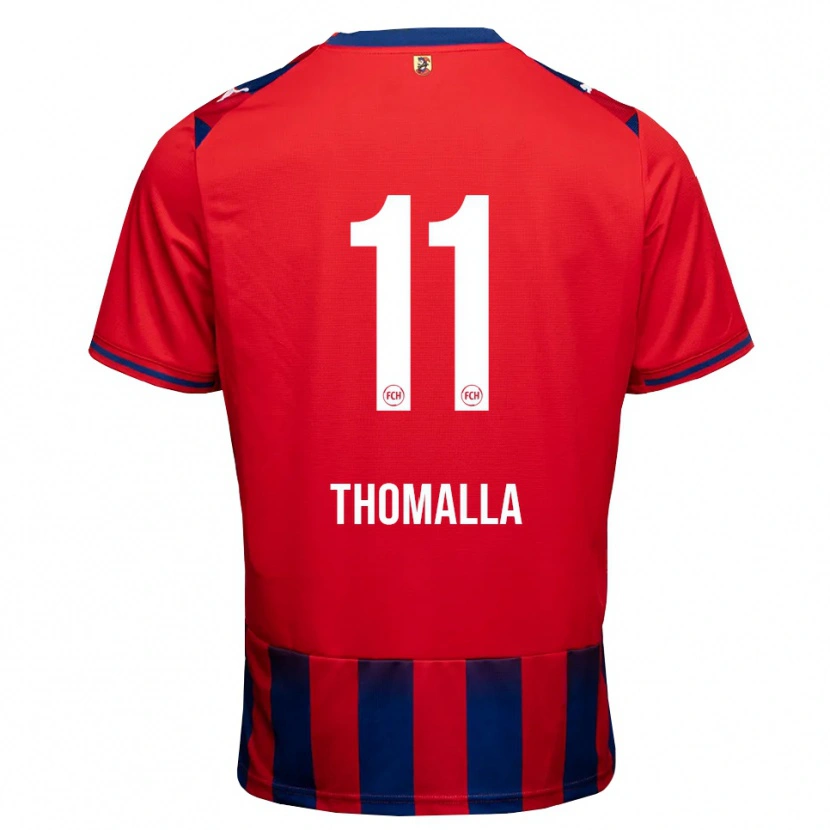 Danxen Pánské Denis Thomalla #11 Královská Modř Bílá Červená Domů Hráčské Dresy 2026/27 Dres