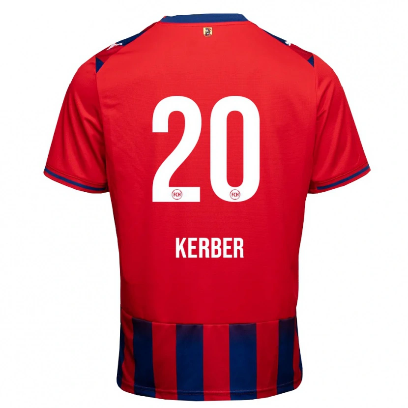 Danxen Pánské Luca Kerber #20 Královská Modř Bílá Červená Domů Hráčské Dresy 2026/27 Dres