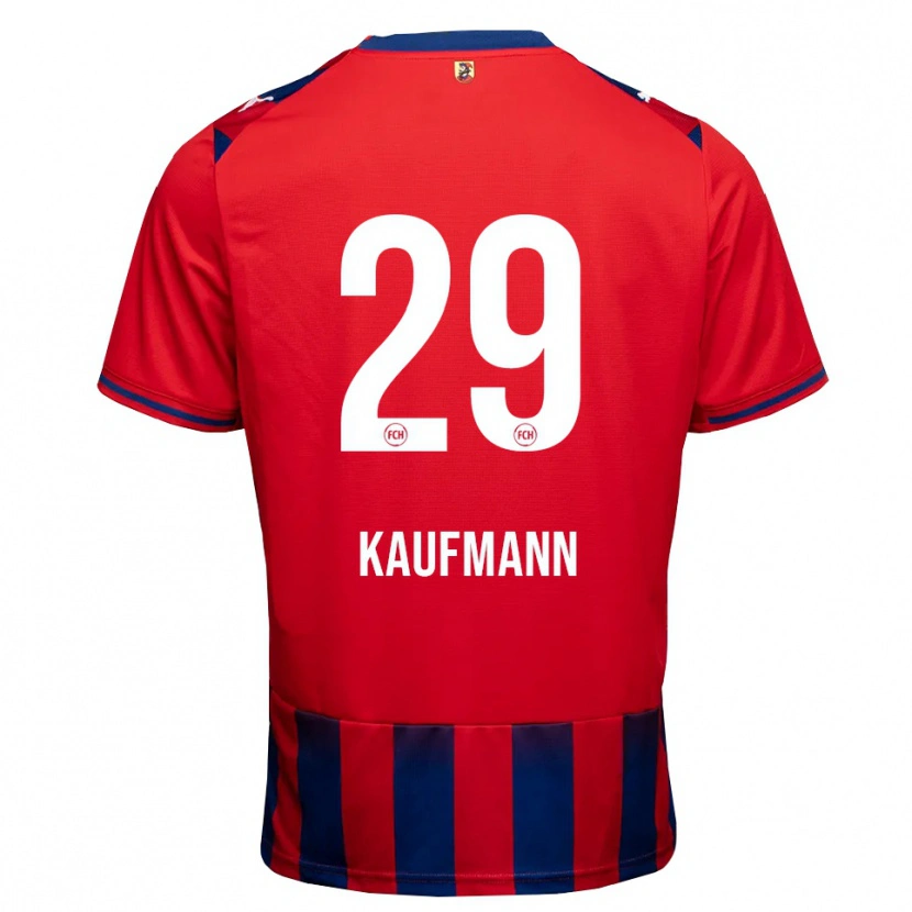 Danxen Pánské Mikkel Kaufmann #29 Královská Modř Bílá Červená Domů Hráčské Dresy 2026/27 Dres