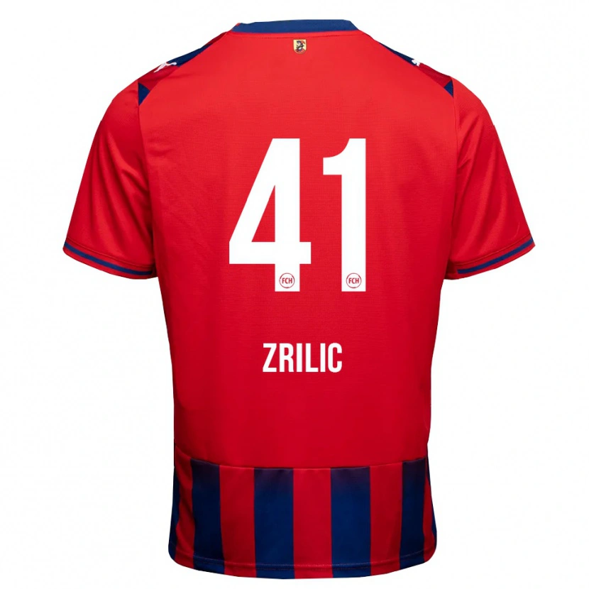 Danxen Pánské Marko Zrilić #41 Královská Modř Bílá Červená Domů Hráčské Dresy 2026/27 Dres