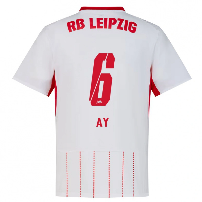Danxen Pánské Koby Ay #6 Červená Bílá Žlutá Domů Hráčské Dresy 2026/27 Dres