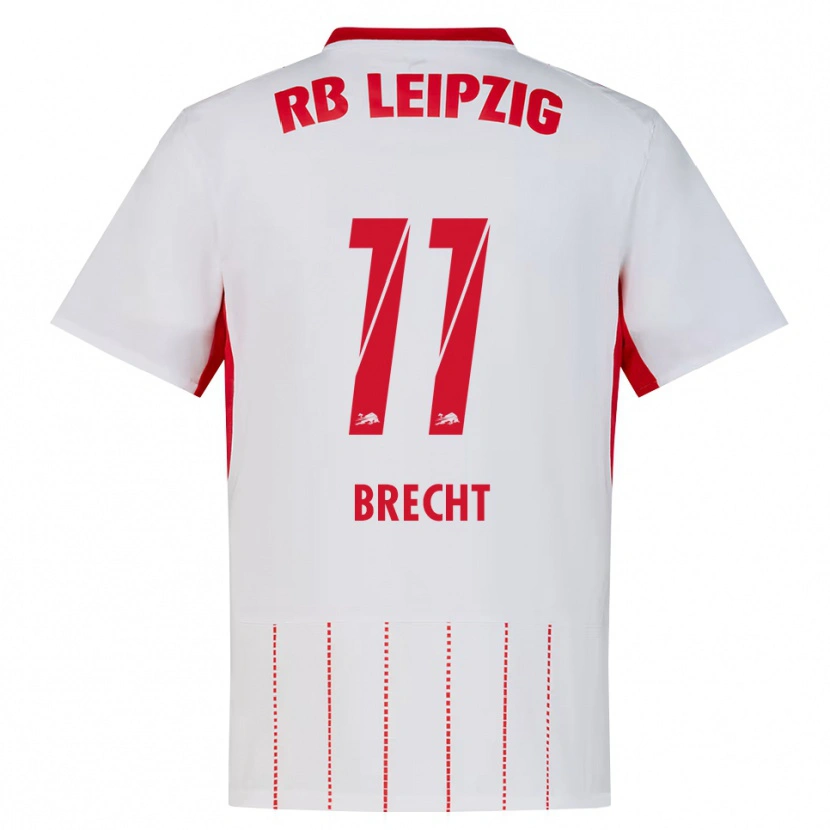 Danxen Pánské Barbara Brecht #11 Červená Bílá Žlutá Domů Hráčské Dresy 2026/27 Dres