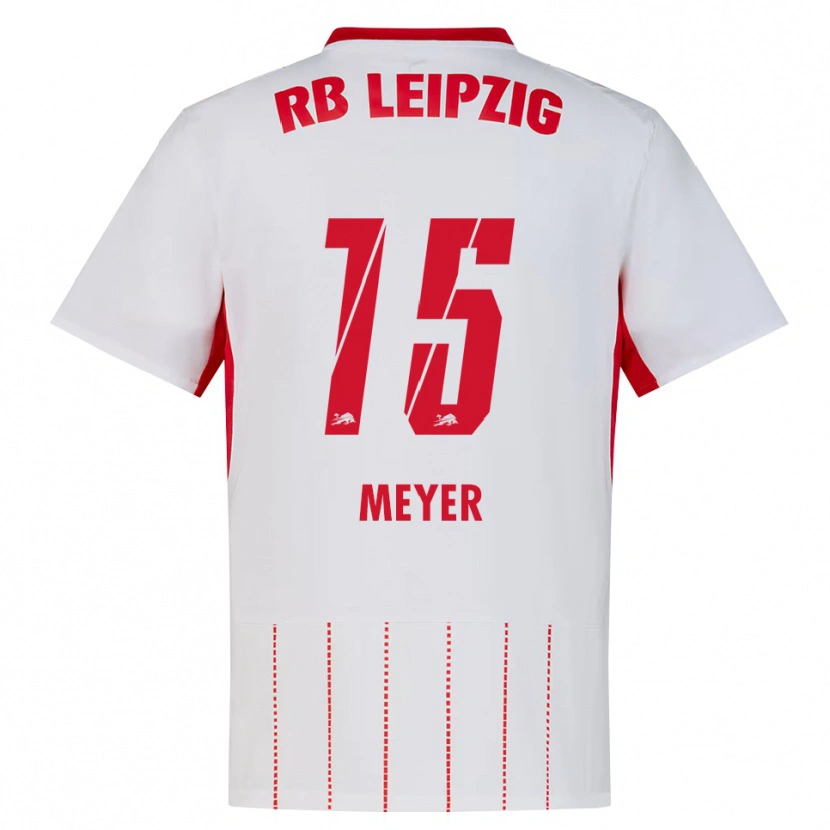 Danxen Pánské Tim Meyer #15 Červená Bílá Žlutá Domů Hráčské Dresy 2026/27 Dres
