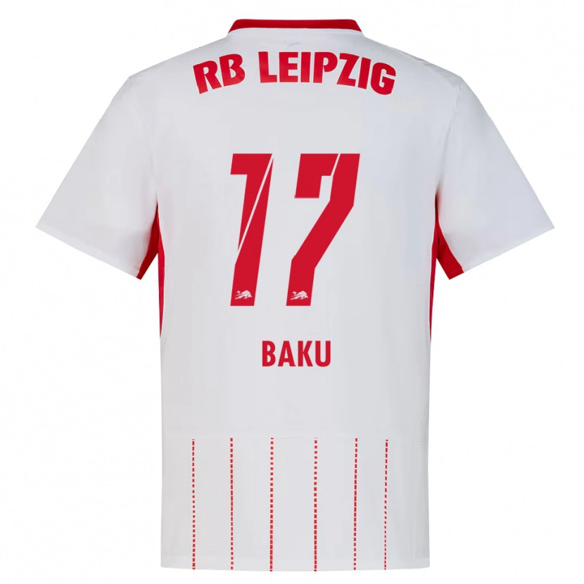 Danxen Pánské Ridle Baku #17 Červená Bílá Žlutá Domů Hráčské Dresy 2026/27 Dres