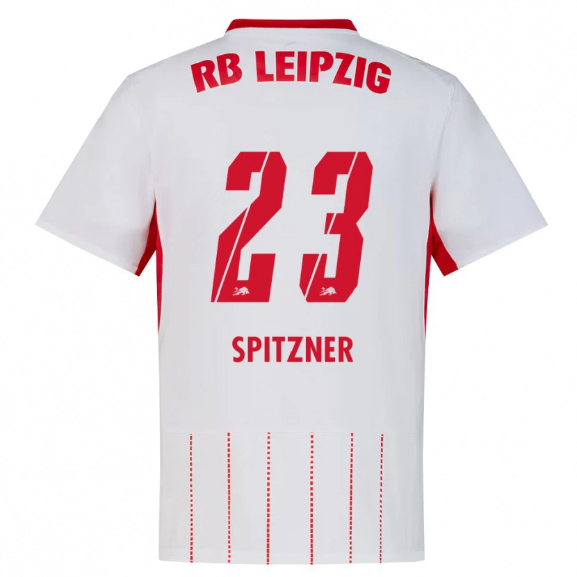 Danxen Pánské Kyra Spitzner #23 Červená Bílá Žlutá Domů Hráčské Dresy 2026/27 Dres