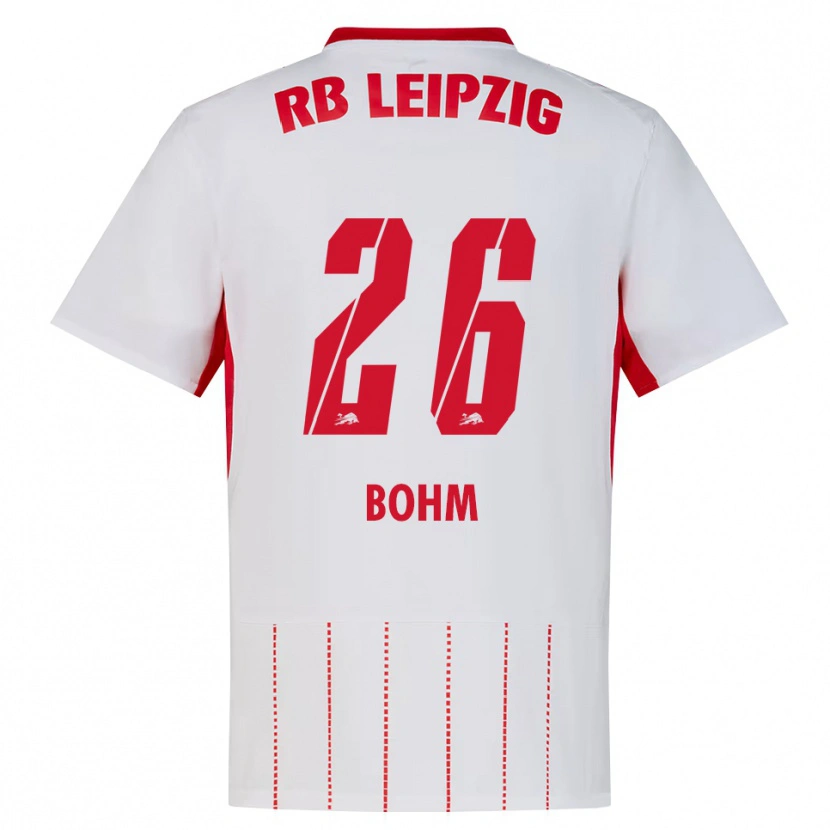 Danxen Pánské Pepe Böhm #26 Červená Bílá Žlutá Domů Hráčské Dresy 2026/27 Dres