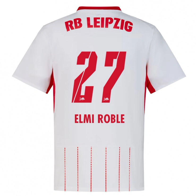Danxen Pánské Alinur Elmi Roble #27 Červená Bílá Žlutá Domů Hráčské Dresy 2026/27 Dres
