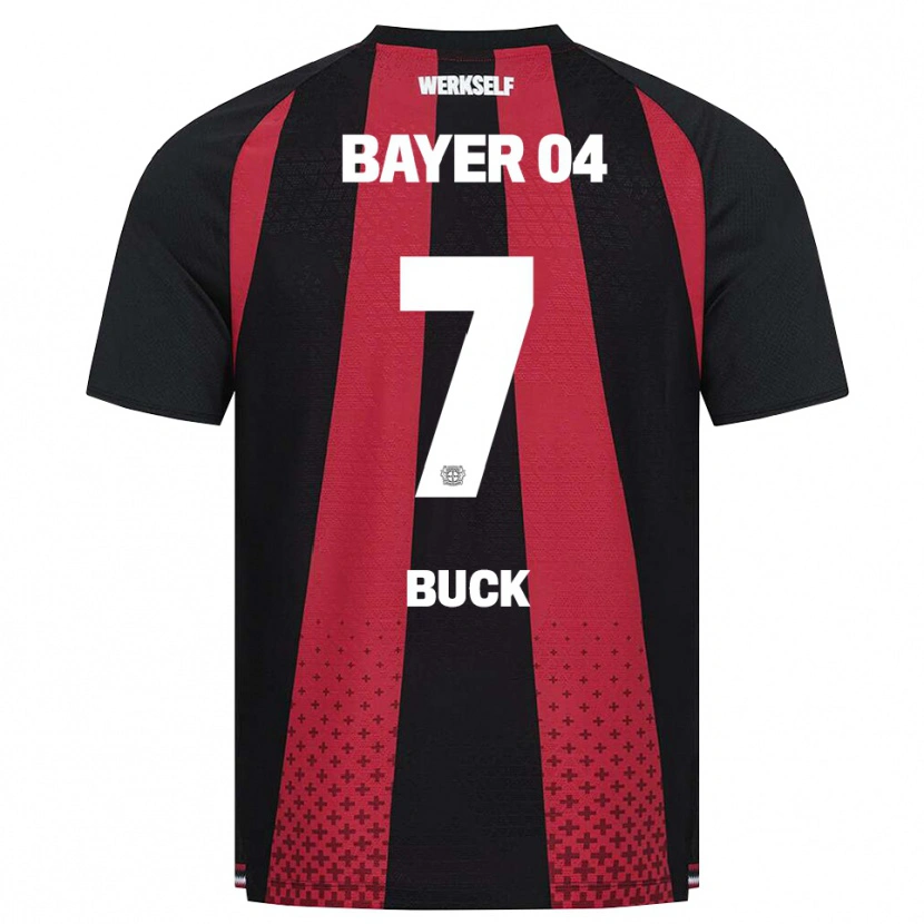 Danxen Pánské Dustin Buck #7 Černá Bílá Červená Domů Hráčské Dresy 2026/27 Dres