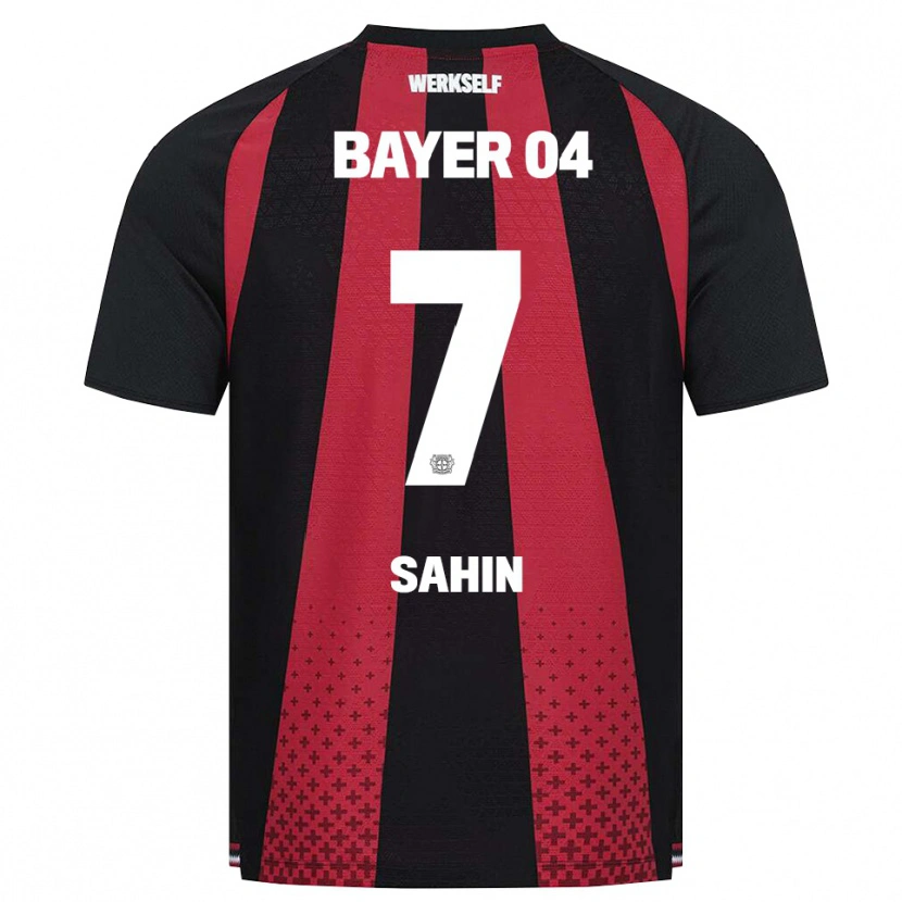 Danxen Pánské Batuhan Sahin #7 Černá Bílá Červená Domů Hráčské Dresy 2026/27 Dres