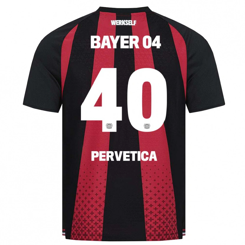 Danxen Pánské Redon Pervetica #40 Černá Bílá Červená Domů Hráčské Dresy 2026/27 Dres