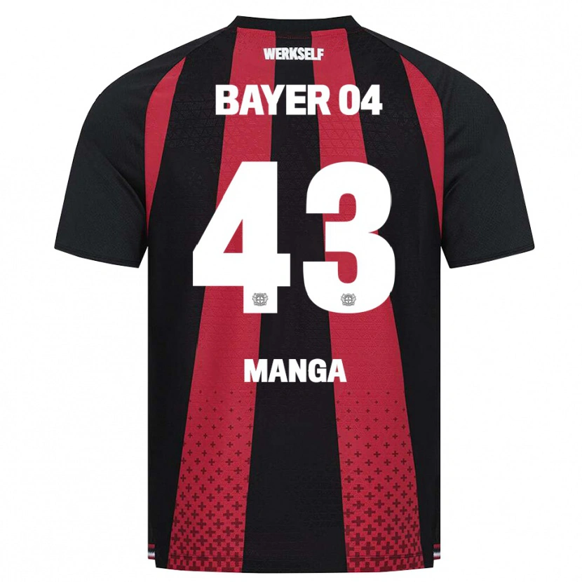 Danxen Pánské Edmond Manga #43 Černá Bílá Červená Domů Hráčské Dresy 2026/27 Dres