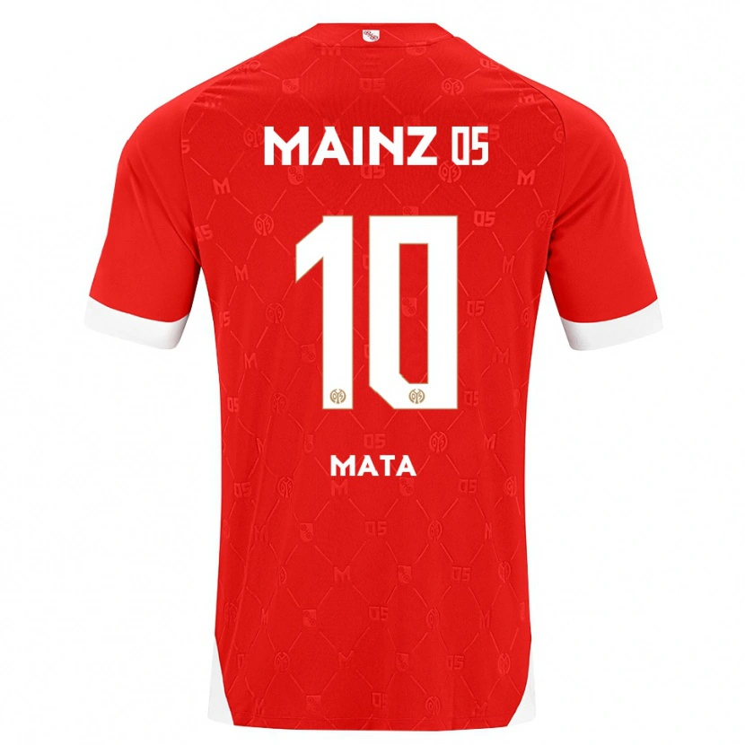Danxen Pánské Ken Mata #10 Červená Bílá Domů Hráčské Dresy 2026/27 Dres