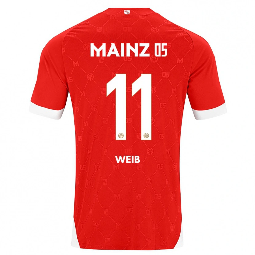 Danxen Pánské Finja Weiß #11 Červená Bílá Domů Hráčské Dresy 2026/27 Dres