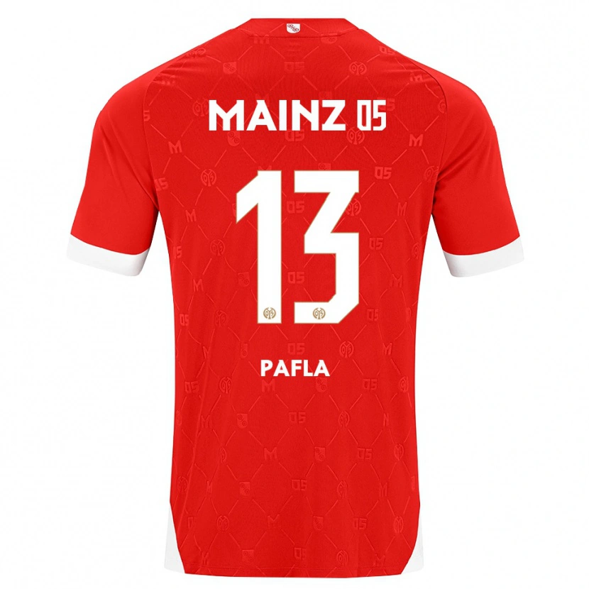 Danxen Pánské Noel Pafla #13 Červená Bílá Domů Hráčské Dresy 2026/27 Dres