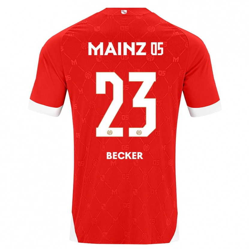Danxen Pánské Sheraldo Becker #23 Červená Bílá Domů Hráčské Dresy 2026/27 Dres
