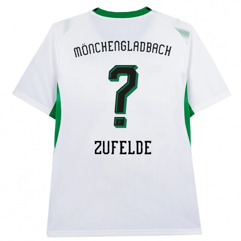 Danxen Pánské Isaac Zufelde #0 Bílá Černá Zelená Domů Hráčské Dresy 2026/27 Dres