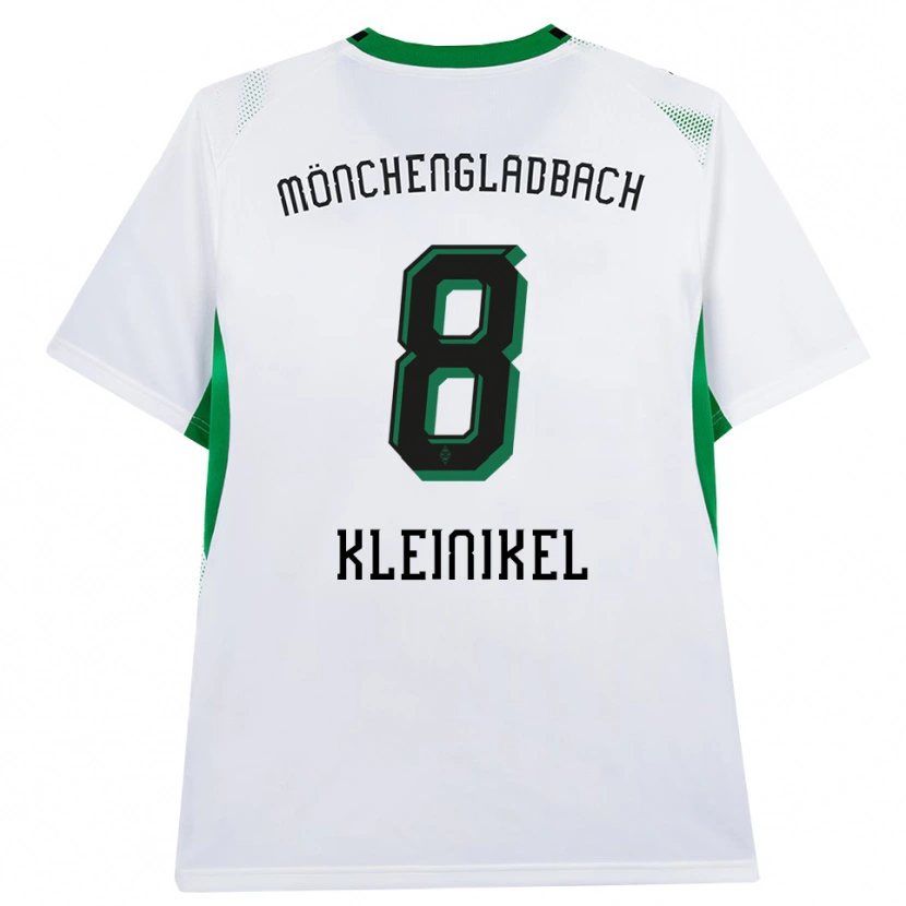 Danxen Pánské Nadja Kleinikel #8 Bílá Černá Zelená Domů Hráčské Dresy 2026/27 Dres