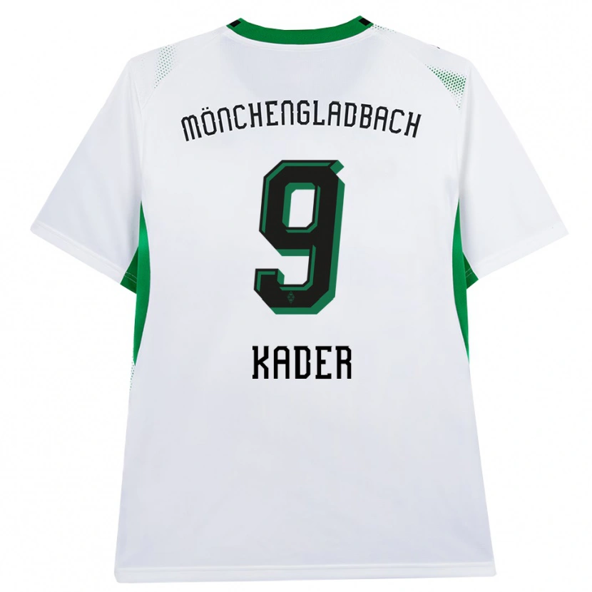 Danxen Pánské Cagatay Kader #9 Bílá Černá Zelená Domů Hráčské Dresy 2026/27 Dres