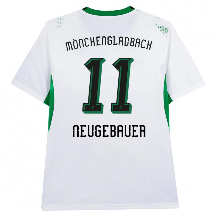 Danxen Pánské Simon Neugebauer #11 Bílá Černá Zelená Domů Hráčské Dresy 2026/27 Dres