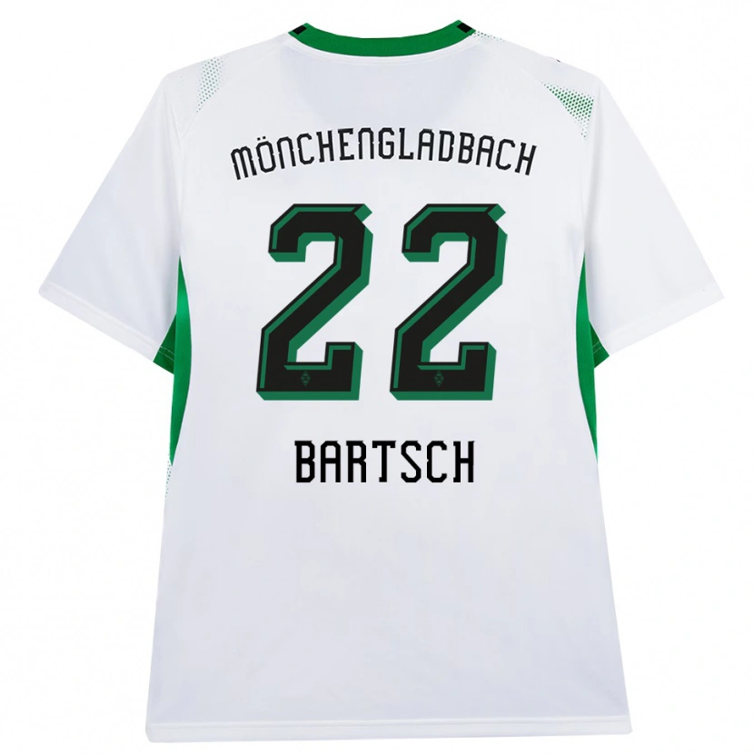 Danxen Pánské Kristina Bartsch #22 Bílá Černá Zelená Domů Hráčské Dresy 2026/27 Dres