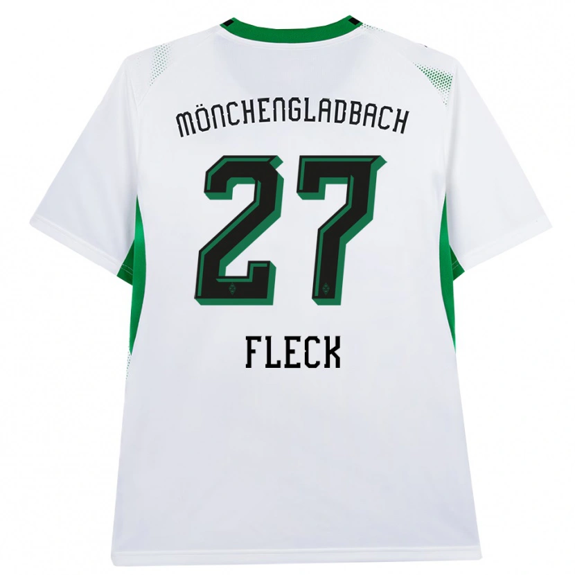 Danxen Pánské Fritz Fleck #27 Bílá Černá Zelená Domů Hráčské Dresy 2026/27 Dres