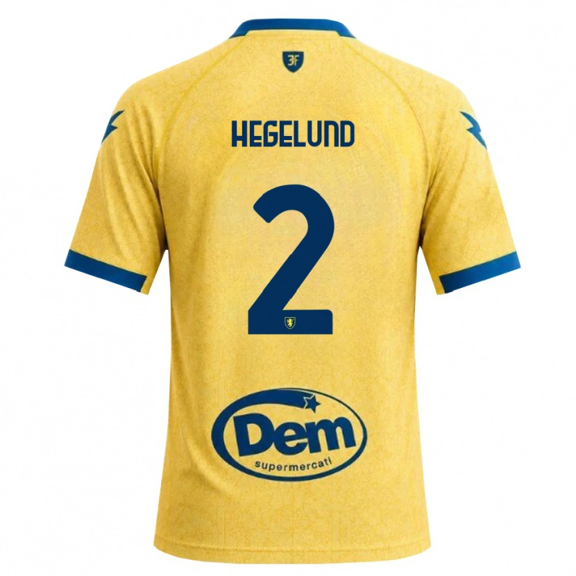 Danxen Pánské Victor Hegelund #2 Chrpově Černá Modrá Domů Hráčské Dresy 2026/27 Dres