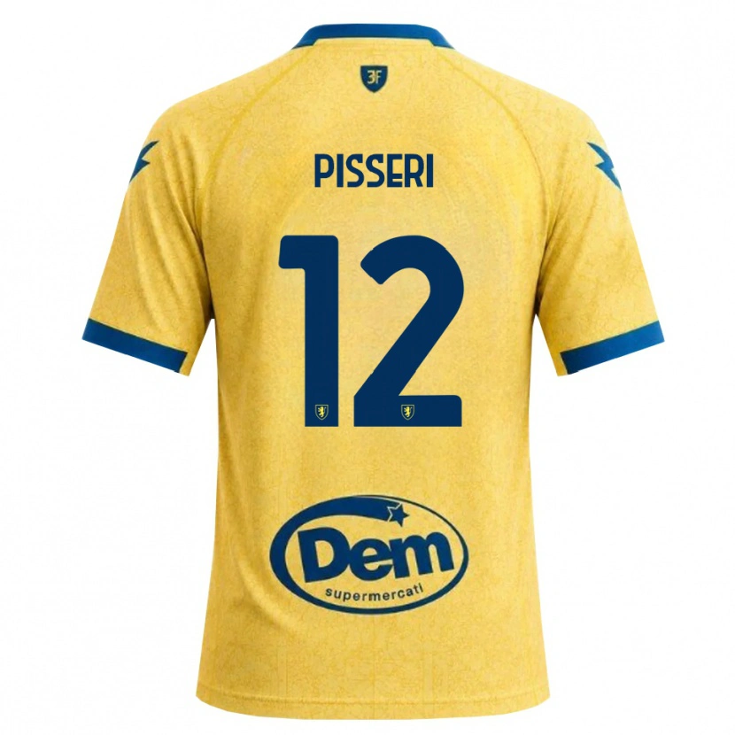 Danxen Pánské Matteo Pisseri #12 Chrpově Černá Modrá Domů Hráčské Dresy 2026/27 Dres