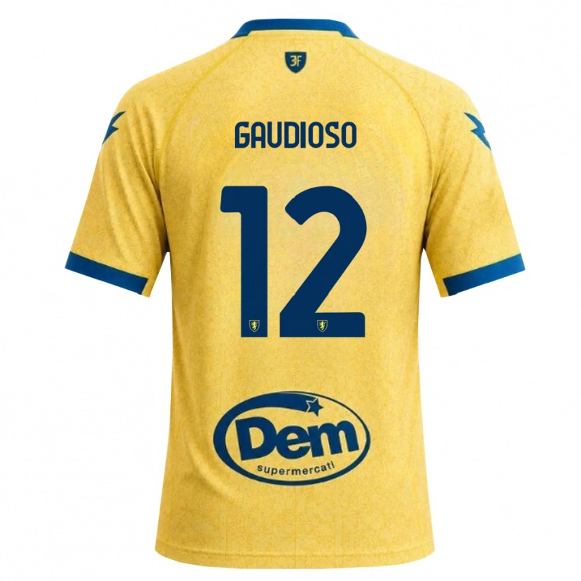 Danxen Pánské Gianmaria Gaudioso #12 Chrpově Černá Modrá Domů Hráčské Dresy 2026/27 Dres