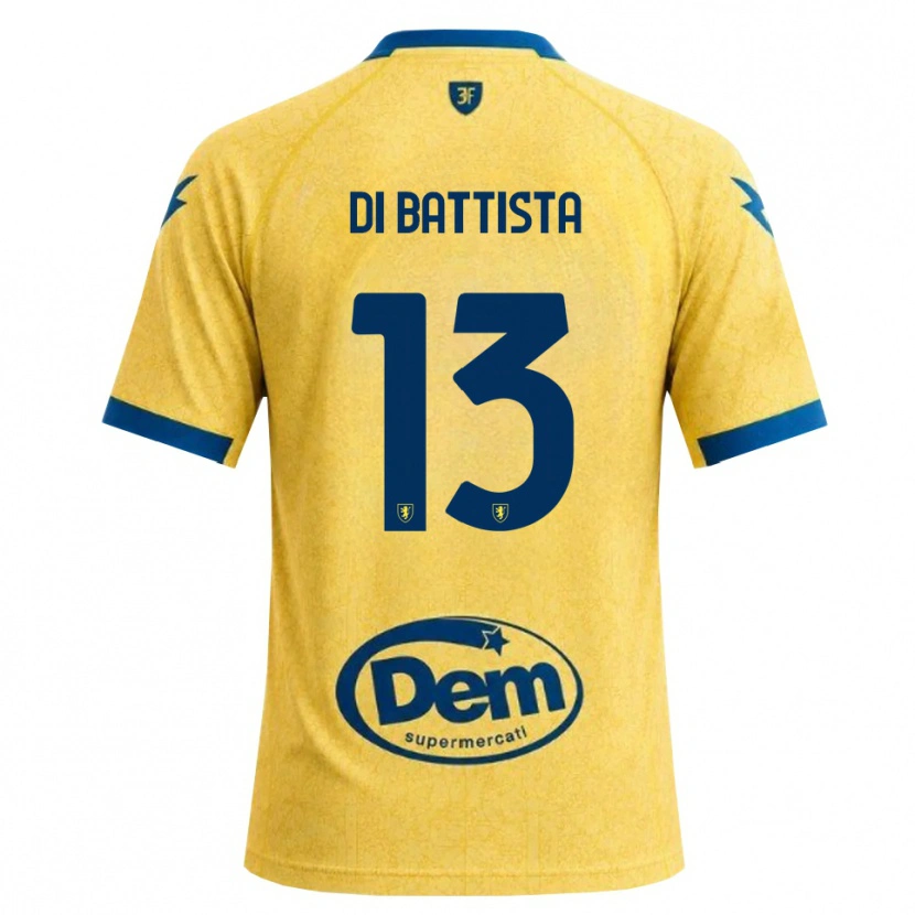 Danxen Pánské Cristiano Di Battista #13 Chrpově Černá Modrá Domů Hráčské Dresy 2026/27 Dres