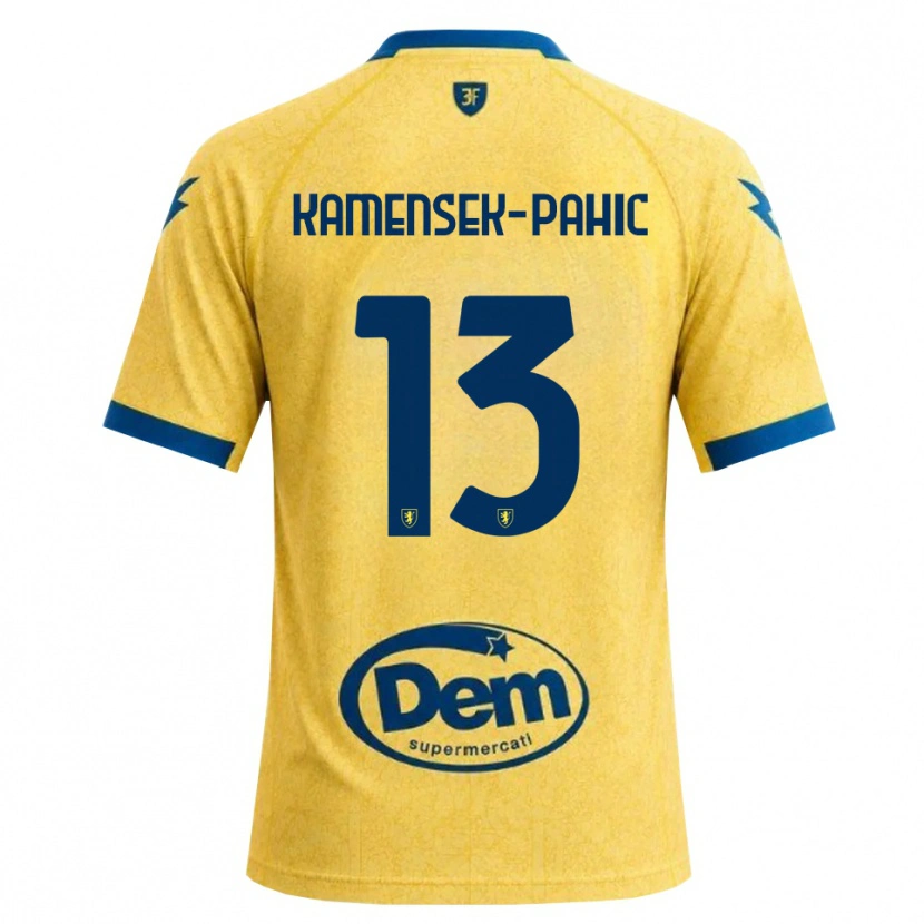 Danxen Pánské Matjaz Kamensek-Pahic #13 Chrpově Černá Modrá Domů Hráčské Dresy 2026/27 Dres