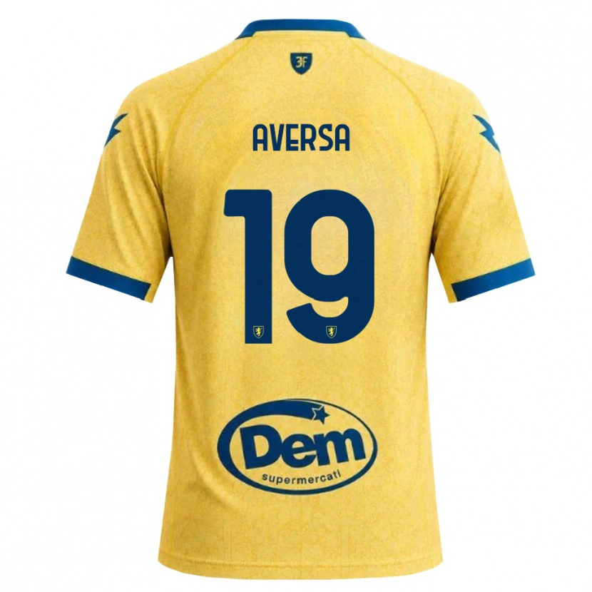 Danxen Pánské Gabriel Aversa #19 Chrpově Černá Modrá Domů Hráčské Dresy 2026/27 Dres